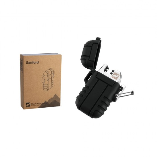 Запальничка електрична акумуляторна Schwarzwolf SANFORD чорна - H6800200AJ3
